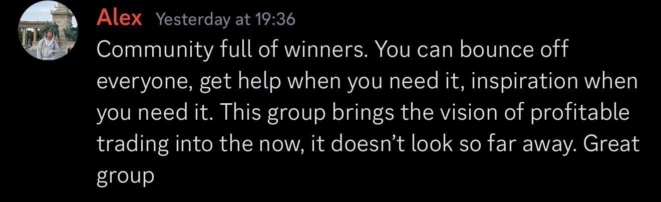 Member Discord quote — Alex